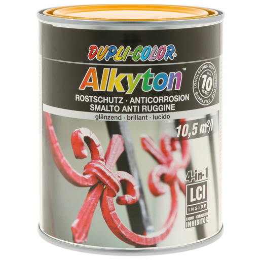 Dupli Color Alkyton Streichlack 750 ml 246111 RAL 1007 narzissengelb